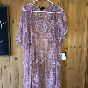 Miss chevious lace kimono